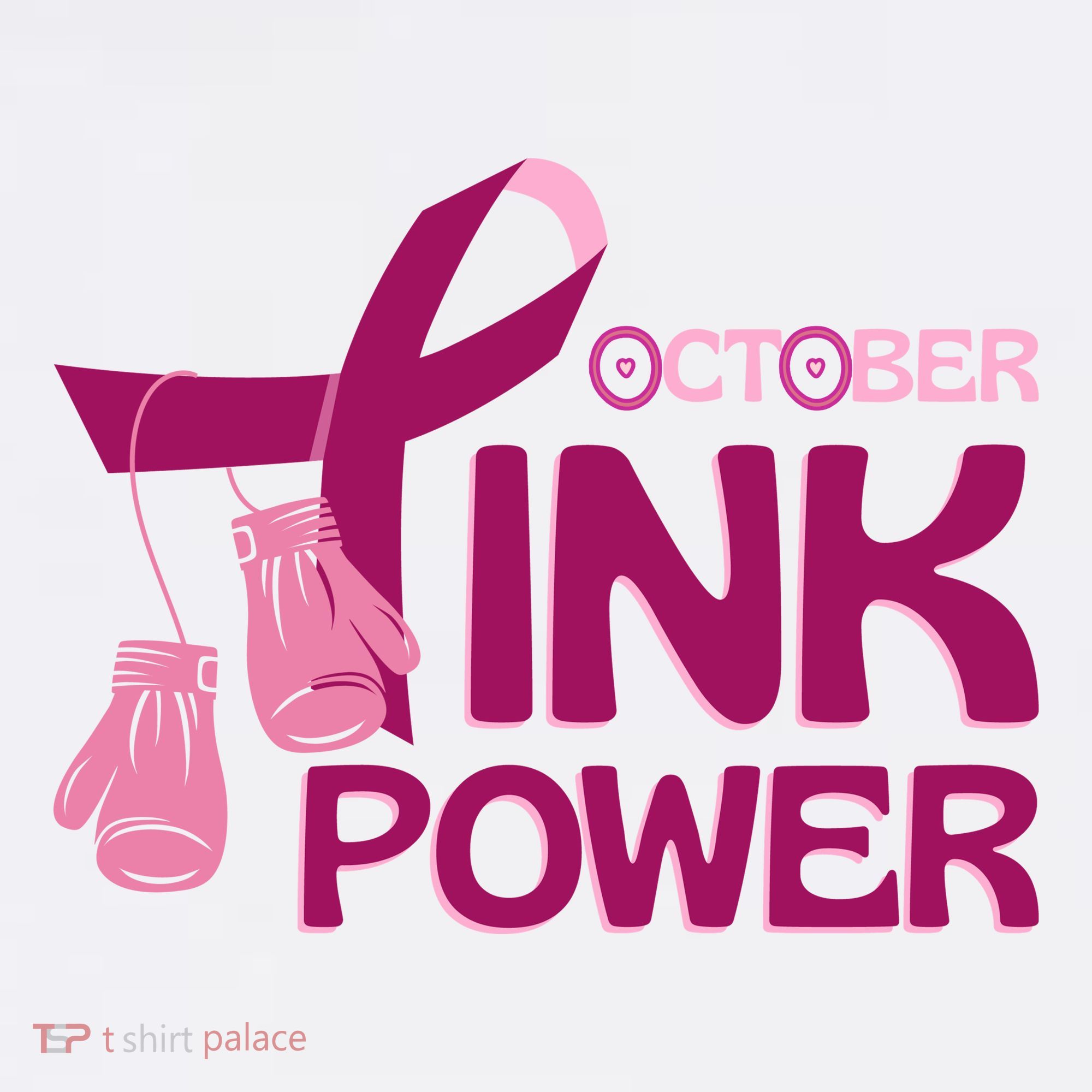 October Pink Power Breast Cancer Hat