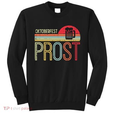 Oktoberfest Prost Retro German Bavarian Festival Sweatshirt