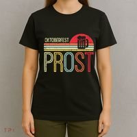 Oktoberfest Prost Retro German Bavarian Festival T-Shirt thumb 4
