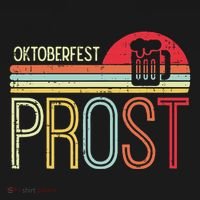 Oktoberfest Prost Retro German Bavarian Festival Bucket Hat thumb 4