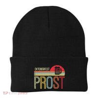 Oktoberfest Prost Retro German Bavarian Festival Beanie thumb 0