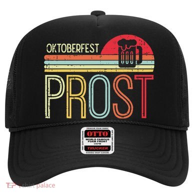 Oktoberfest Prost Retro German Bavarian Festival Hat