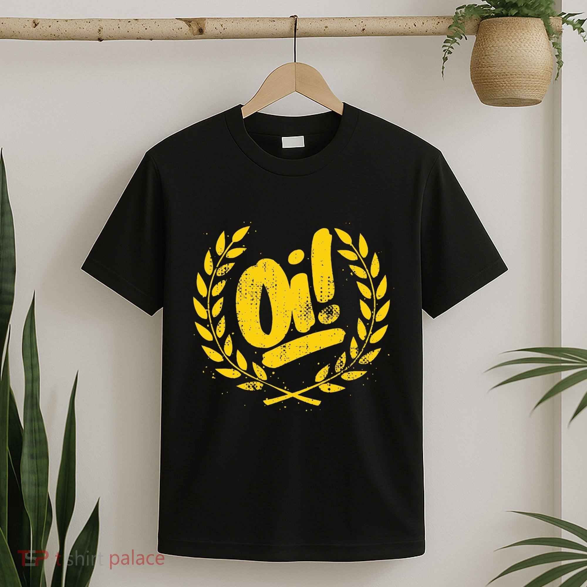 Oi Punk Ska & Punk Rock For 80s Punks & Skinheads Oi! T-Shirt