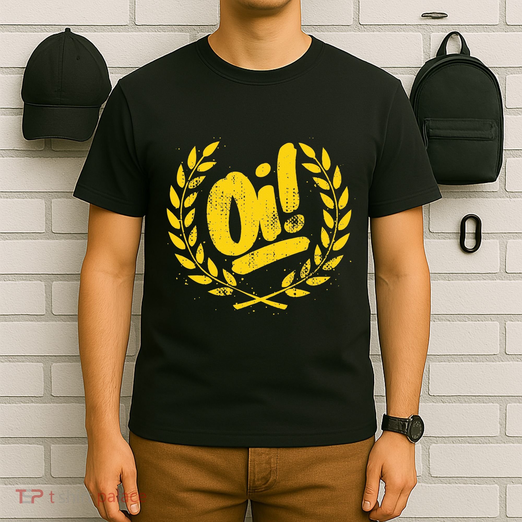 Oi Punk Ska & Punk Rock For 80s Punks & Skinheads Oi! T-Shirt