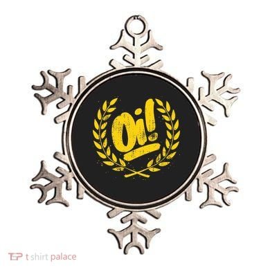Oi Punk Ska & Punk Rock For 80s Punks & Skinheads Oi! Ornament