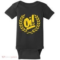 Oi Punk Ska & Punk Rock For 80s Punks & Skinheads Oi! Baby Bodysuit thumb 0