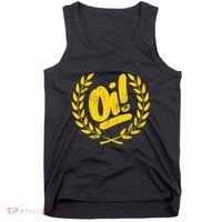Oi Punk Ska & Punk Rock For 80s Punks & Skinheads Oi! Tank Top thumb 0