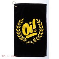 Oi Punk Ska & Punk Rock For 80s Punks & Skinheads Oi! Golf Towel thumb 0
