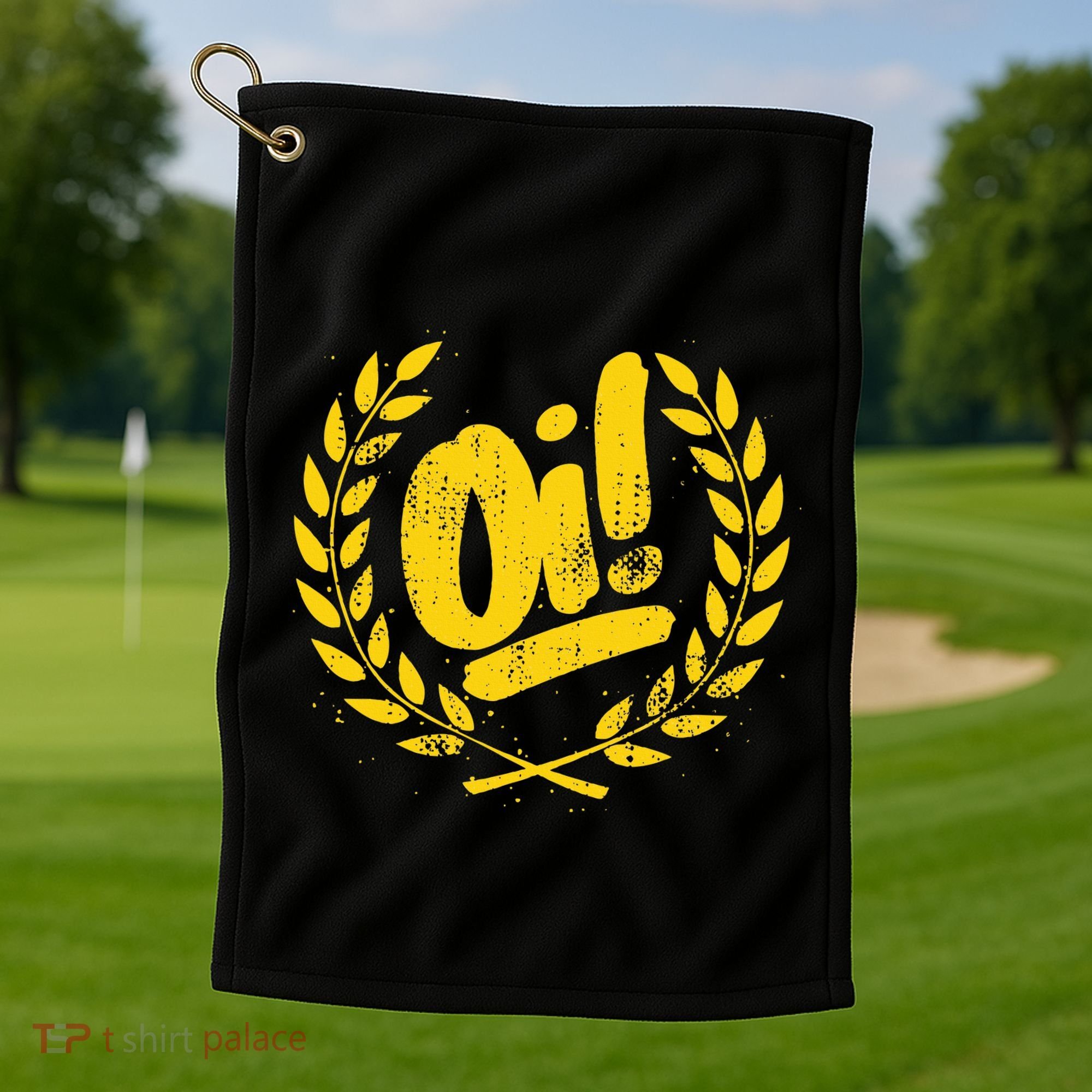 Oi Punk Ska & Punk Rock For 80s Punks & Skinheads Oi! Golf Towel