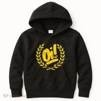 Oi Punk Ska & Punk Rock For 80s Punks & Skinheads Oi! Kids Hoodie thumb 0