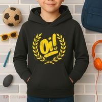 Oi Punk Ska & Punk Rock For 80s Punks & Skinheads Oi! Kids Hoodie thumb 2