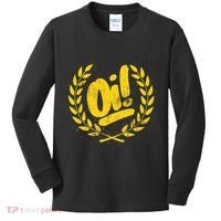 Oi Punk Ska & Punk Rock For 80s Punks & Skinheads Oi! Kids Long Sleeve Shirt thumb 0