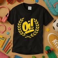 Oi Punk Ska & Punk Rock For 80s Punks & Skinheads Oi! Kids T-Shirt thumb 3