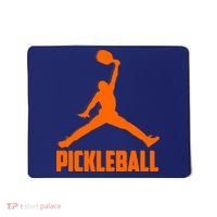Orange Pickleball Sports Logo Mousepad thumb 0