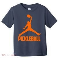Orange Pickleball Sports Logo Toddler T-Shirt thumb 0