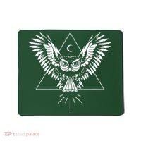 Owl Pyramid Secret Illuminati Owl Tattoo Style Mousepad thumb 0