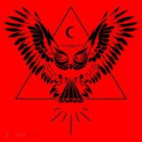 Owl Pyramid Secret Illuminati Owl Tattoo Style Santa Hat thumb 1