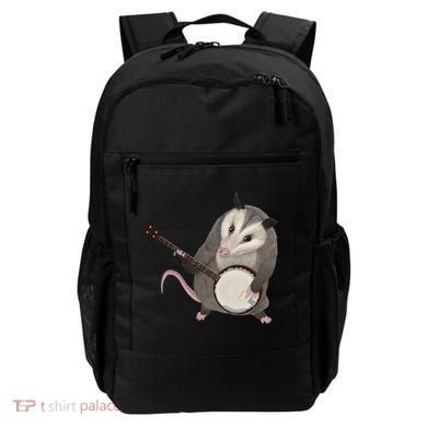 Opossum Playing The Banjo Gift Possum Gift Backpack