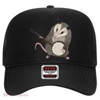 Opossum Playing The Banjo Gift Possum Gift Hat thumb 0
