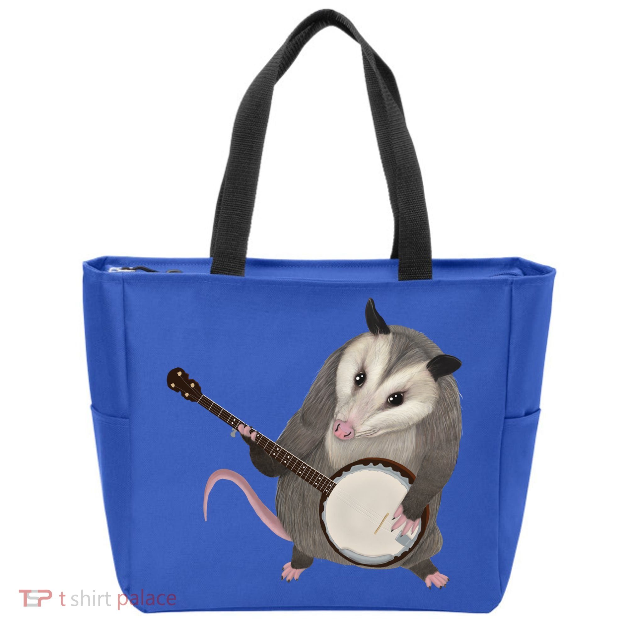 Opossum Playing The Banjo Gift Possum Gift Tote Bag