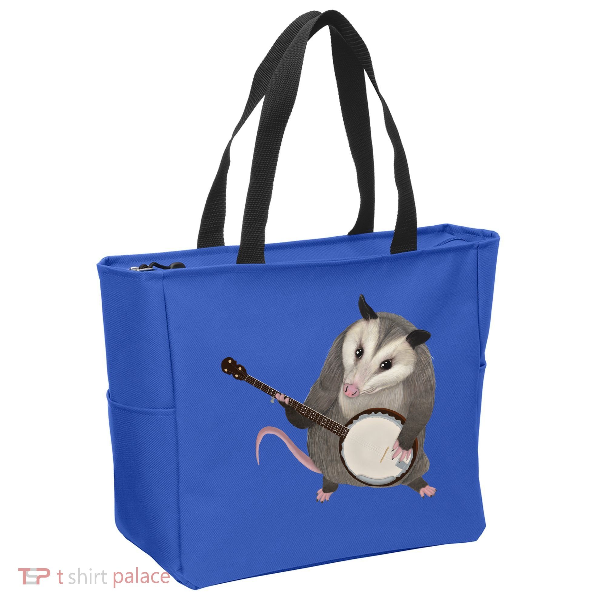 Opossum Playing The Banjo Gift Possum Gift Tote Bag