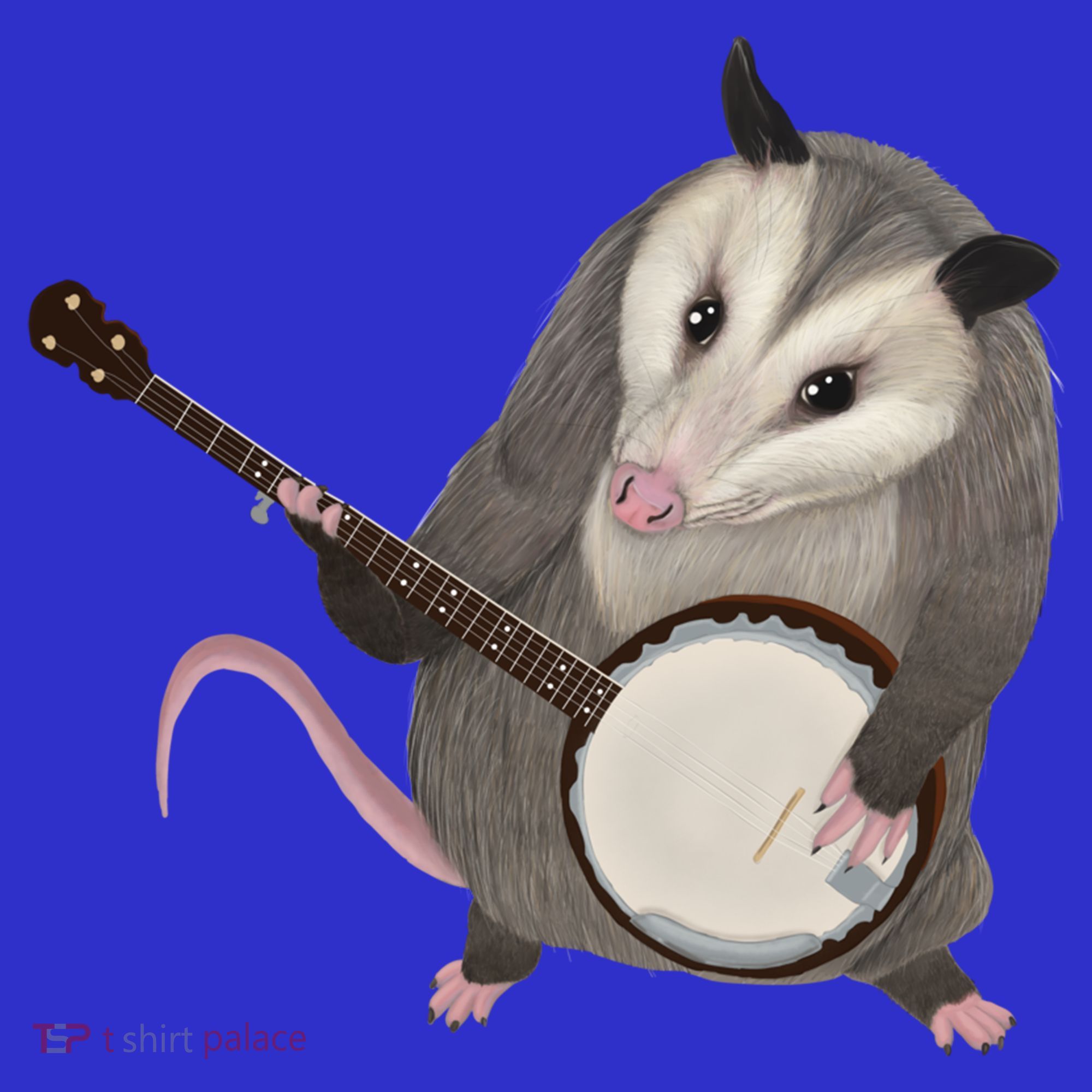 Opossum Playing The Banjo Gift Possum Gift Tote Bag