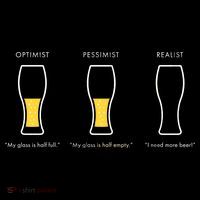 Optimist Pessimist Realist I Need A Beer Backpack thumb 2