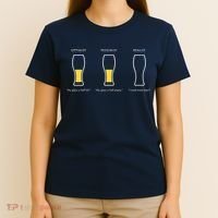 Optimist Pessimist Realist I Need A Beer T-Shirt thumb 4