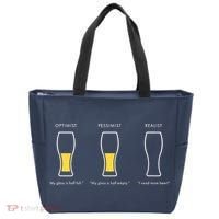 Optimist Pessimist Realist I Need A Beer Tote Bag thumb 0