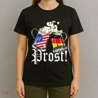 Oktoberfest Prost Usa Germany Flags T-Shirt thumb 4