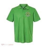 Over Par & Under The Influence Funny Golf Polo thumb 0
