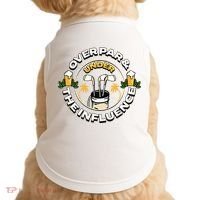 Over Par & Under The Influence Funny Golf Doggie Tank thumb 0