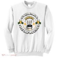 Over Par & Under The Influence Funny Golf Sweatshirt thumb 0