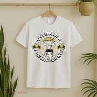Over Par & Under The Influence Funny Golf T-Shirt thumb 2