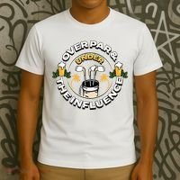 Over Par & Under The Influence Funny Golf T-Shirt thumb 3
