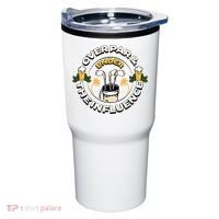 Over Par & Under The Influence Funny Golf Tumbler thumb 0