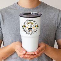 Over Par & Under The Influence Funny Golf Tumbler thumb 2