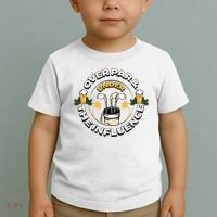 Over Par & Under The Influence Funny Golf Toddler T-Shirt thumb 2