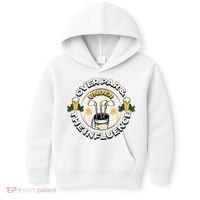 Over Par & Under The Influence Funny Golf Kids Hoodie thumb 0