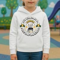 Over Par & Under The Influence Funny Golf Kids Hoodie thumb 3