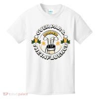 Over Par & Under The Influence Funny Golf Kids T-Shirt thumb 0
