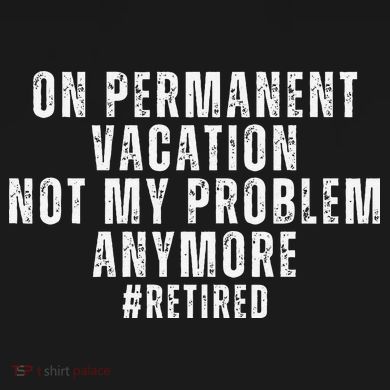 On Permanent Vacation Funny Retirement Retired Women's Hoodie