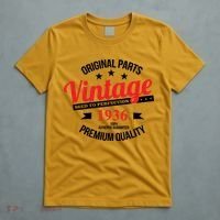 Original Parts Vintage Age To Perfection Premium Quality 1936 90th Birthday T-Shirt thumb 5