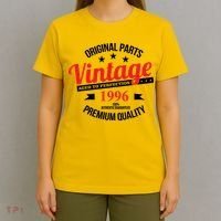 Original Parts Vintage Age To Perfection Premium Quality 1996 30th Birthday T-Shirt thumb 4