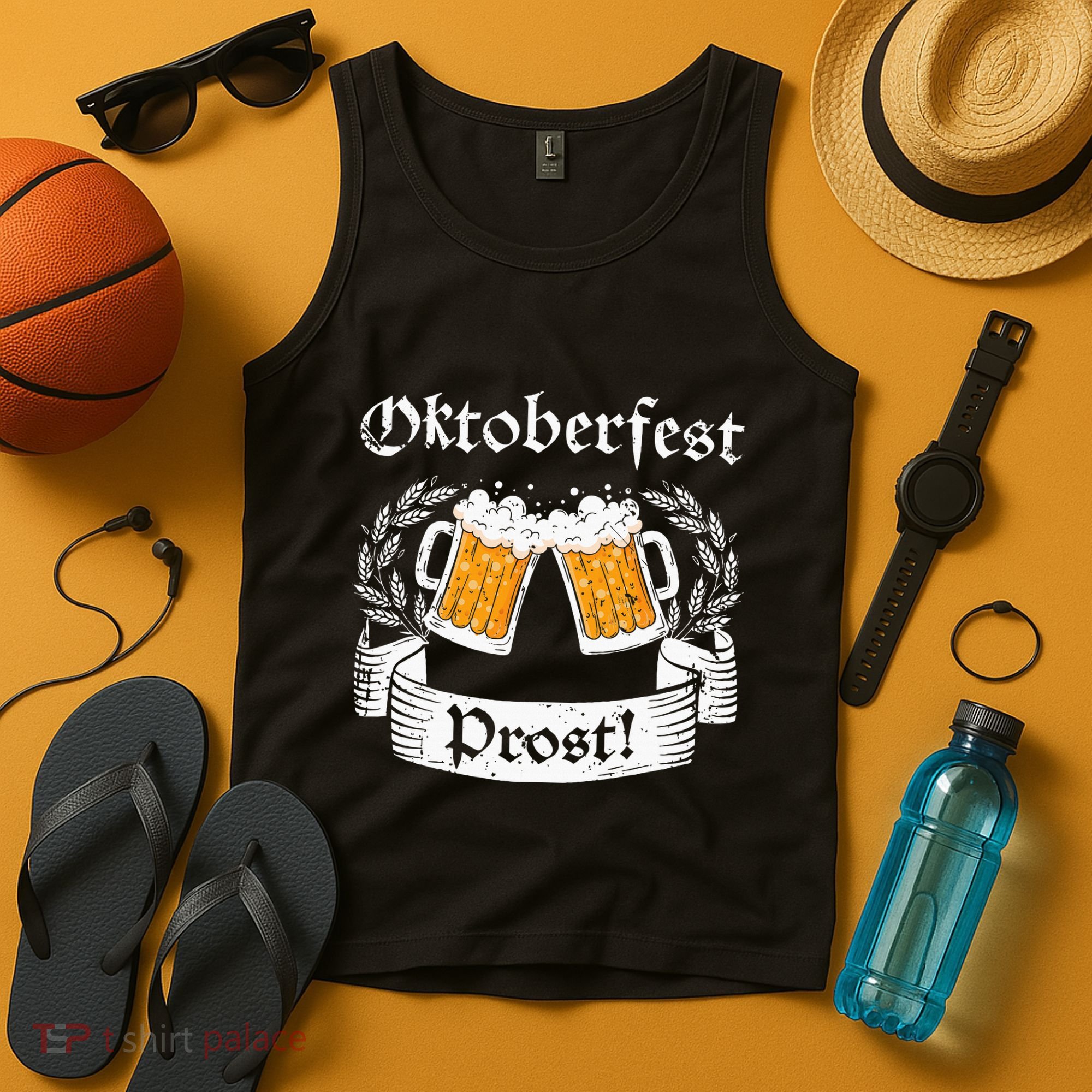 Oktoberfest Prost Women German Cheers Tank Top