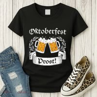 Oktoberfest Prost Women German Cheers Women's T-Shirt thumb 3