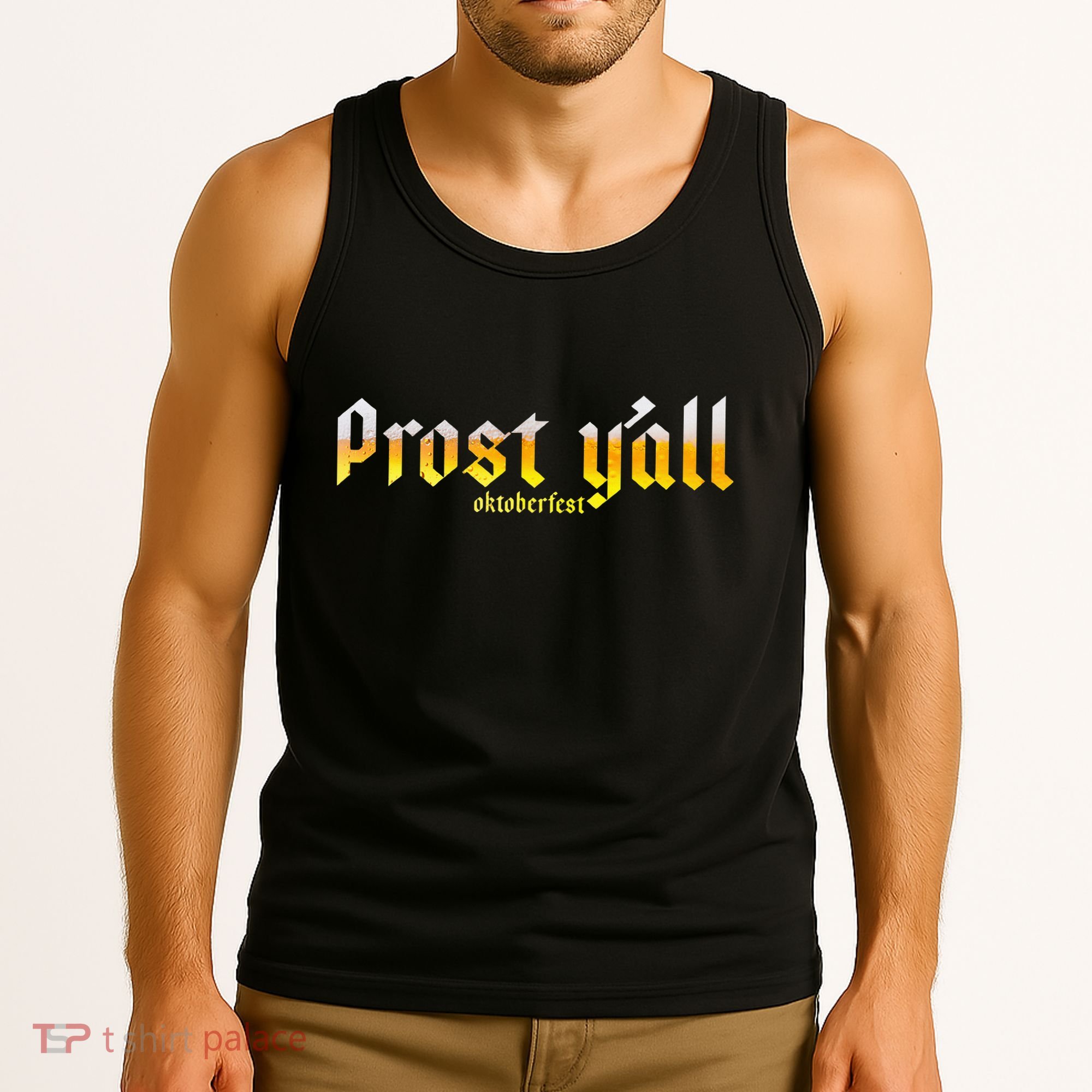 Oktoberfest Prost YAll Tank Top