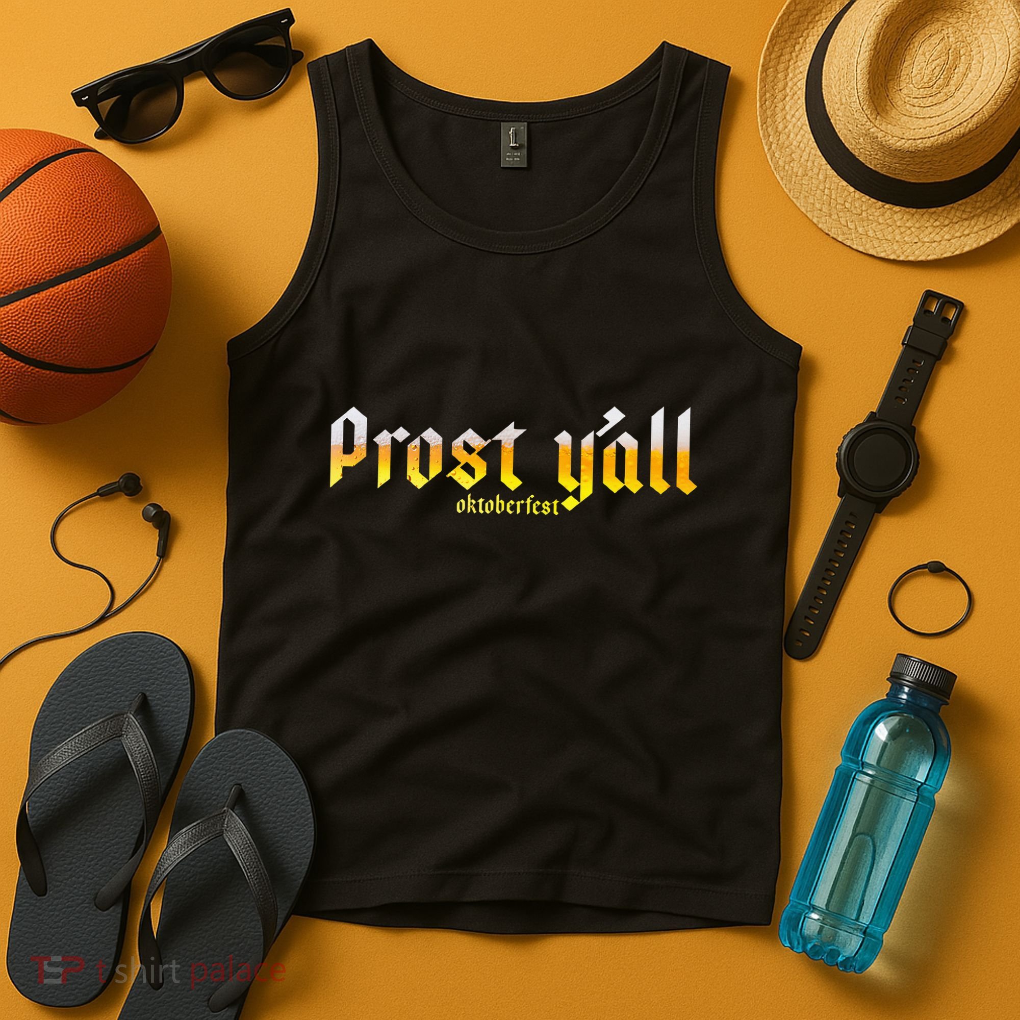 Oktoberfest Prost YAll Tank Top