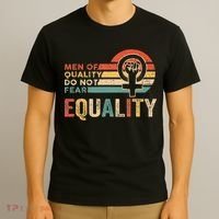 Of Quality Do Not Fear Equality Feminism T-Shirt thumb 3