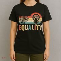 Of Quality Do Not Fear Equality Feminism T-Shirt thumb 4